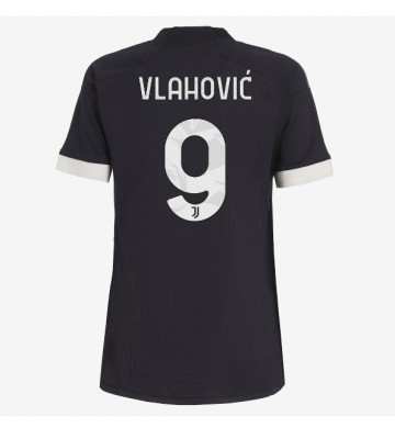 Juventus Dusan Vlahovic #9 Tercera Equipación Mujer 2023-24 Manga Corta